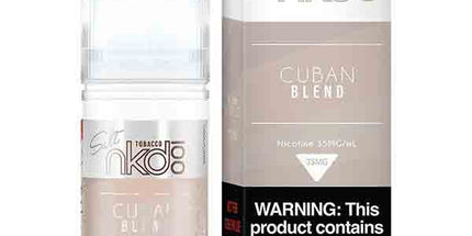 Naked 100 Tobacco Cuban Blend Nic Salt 35mg - 30ml E-Liquid