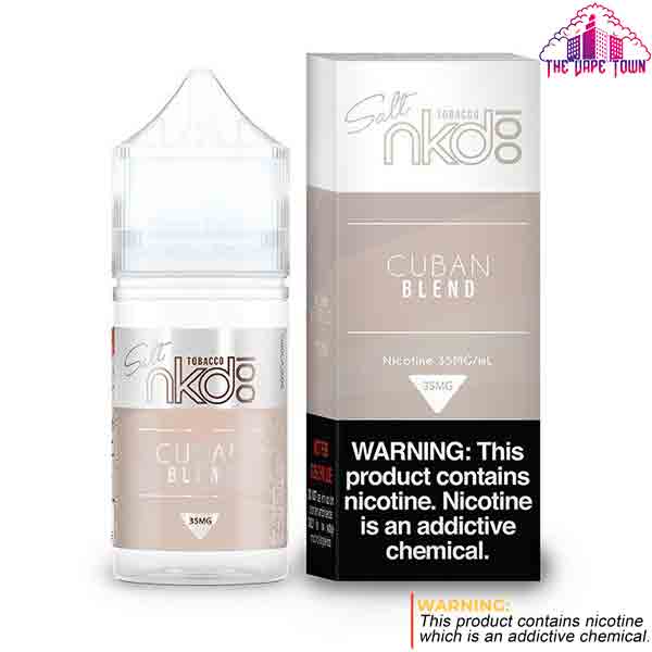 Naked 100 Tobacco Cuban Blend Nic Salt 35mg - 30ml E-Liquid