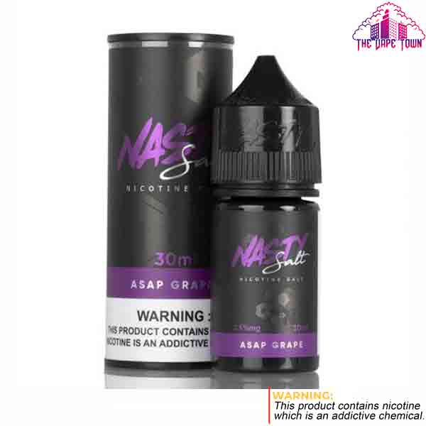 Nasty ASAP Black Grape Nic Salt 35/50mg Fruit E-Juice - 30ml