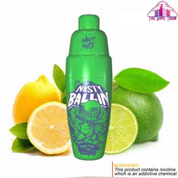 Nasty Ballin Hippie Trail Citrus Lemon 3/6mg E-Juice - 60ml