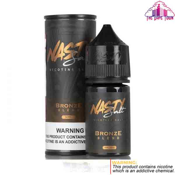 Nasty Bronze Blend Tobacco Caramel & Vanilla 30/50mg - 30ml