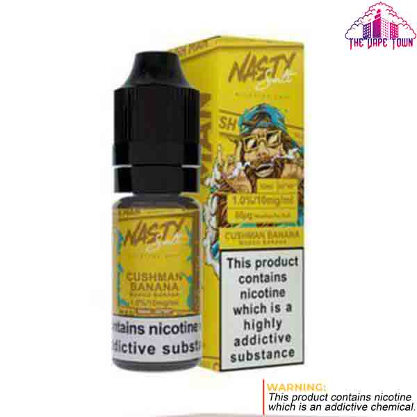 cush man vape juice Nasty Real Cush Man With Mango Banana 35/50mg Iced