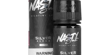 Nasty Silver Blend Tobacco 35/50mg Nicotine Salts Juice - 30ml The Vape Town Nasty Silver Blend Tobacco 35/50mg Nicotine Salts Juice - 30ml The Vape Town