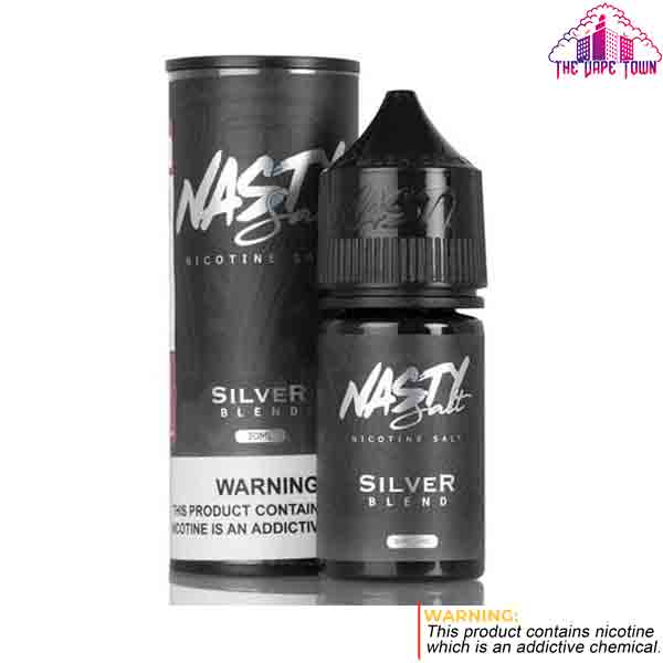 Nasty Silver Blend Tobacco 35/50mg Nicotine Salts Juice - 30ml