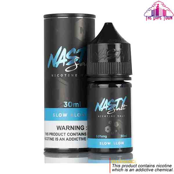 Nasty Slow Blow Mix Lime & Pineapple 35/50mg Nic Salt - 30ml