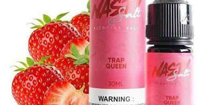 Nasty Trap Queen Strawberry Nic Salt 35/50mg E-Juice - 30ml