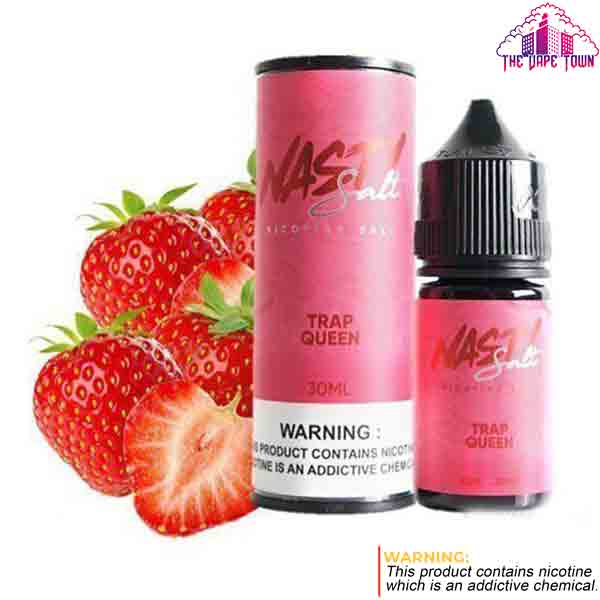 Nasty Trap Queen Strawberry Nic Salt 35/50mg E-Juice - 30ml