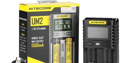 NITECORE UM2 DIGITAL LCD BATTERY CHARGER