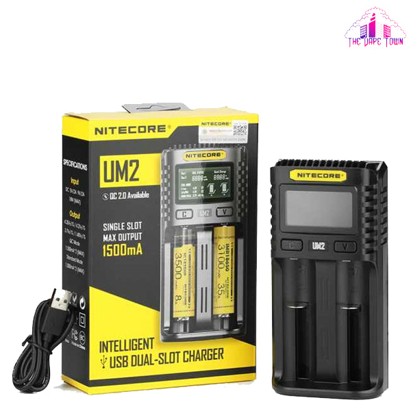 NITECORE UM2 DIGITAL LCD BATTERY CHARGER