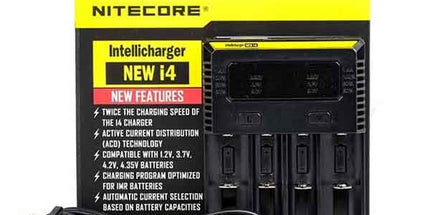 Nitecore Intellicharger New I4 Charger - 4 Slot