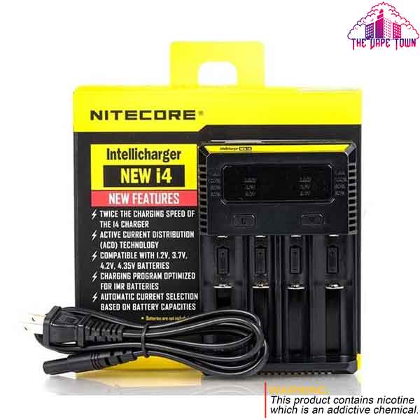 Nitecore Intellicharger New I4 Charger - 4 Slot