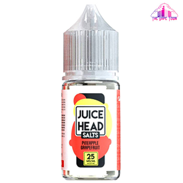 Juice Head Extra Freeze Pineapple Grapefruit Salt - 30ml The Vape Town Juice Head Extra Freeze Pineapple Grapefruit Salt - 30ml The Vape Town