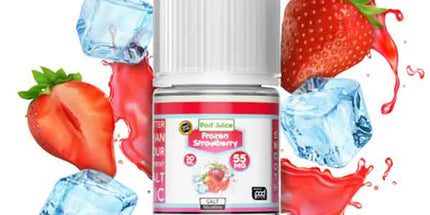 Pod Juice Frozen Strawberry Nic Salt E-Liquid - 30ml