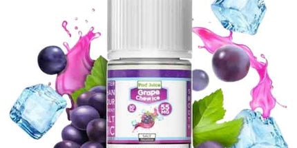 Pod Juice Grape Chew Ice Nic Salt E-Liquid - 30ml