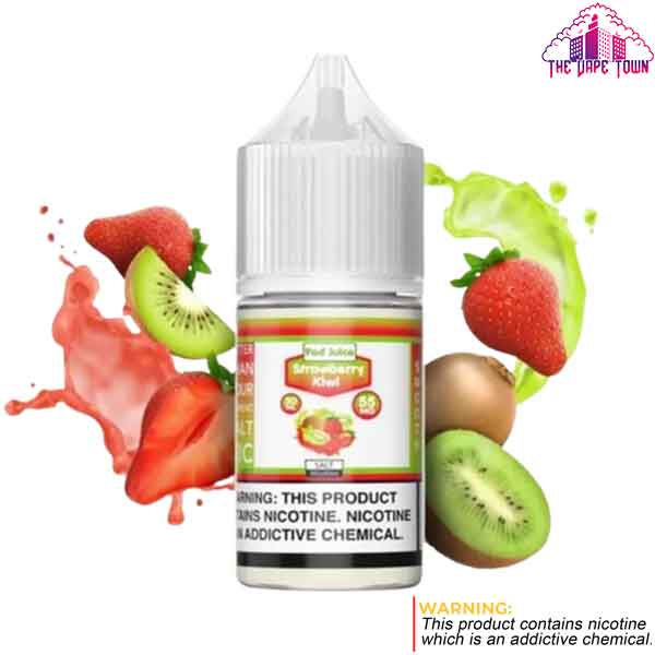 Pod Juice Strawberry Kiwi Nic Salt E-juice - 30ml