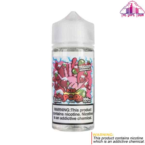 Pop Vapors Strawberry Watermelon Iced - 30ml