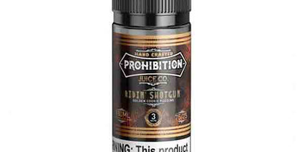 Prohibition Cream Juice Co Ridin Shotgun 3/6mg E-Juice - 100ml