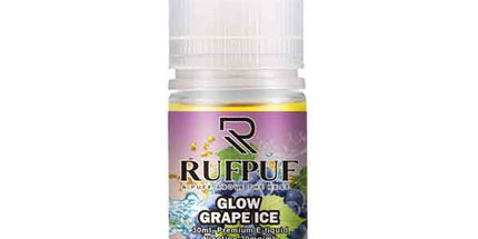 RufPuf Glow Grape Ice Nic Salt - 30ml