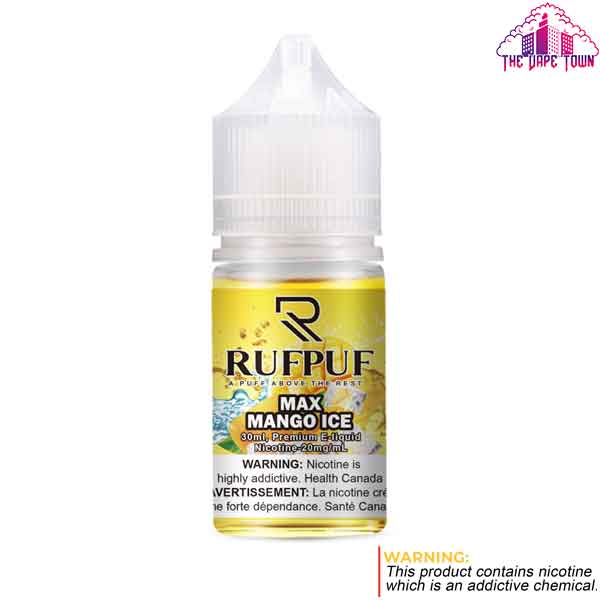 RufPuf Max Mango Ice Nic Salt - 30ml