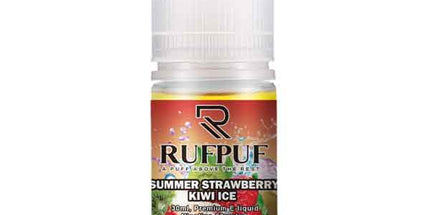 RufPuf Summer Strawberry Kiwi Ice Nic Salt - 30ml