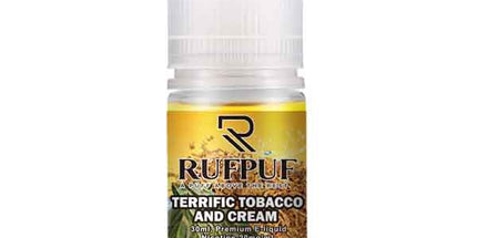 RufPuf Terrific Tobacco And Cream Nic Salt - 30ml