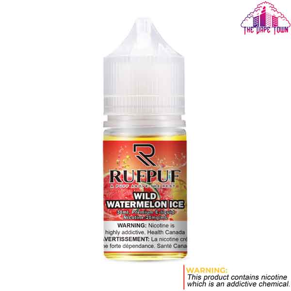 RufPuf Wild Watermelon Ice Nic Salt - 30ml