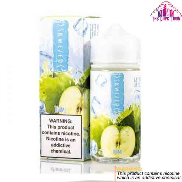 Skwezed Green Apple Iced Freebase - 100ml