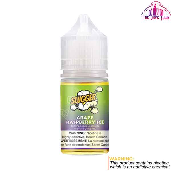Slugger Grape Raspberry Ice Nic Salt - 30ml