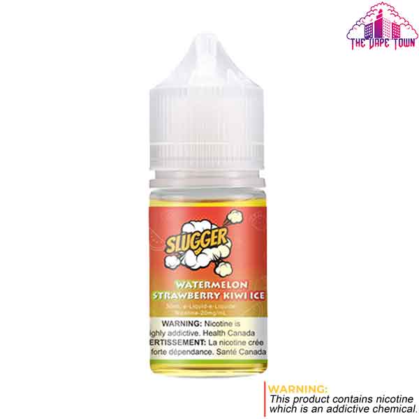 Slugger Watermelon Strawberry Kiwi Ice Nic Salt - 30ml