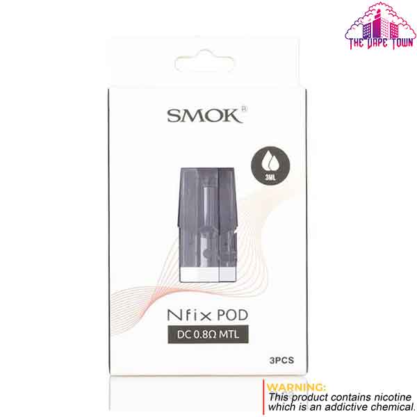 SMOK NFIX Replacement 1.0ohms Pod Cartridges - 3ML (DC MTL)