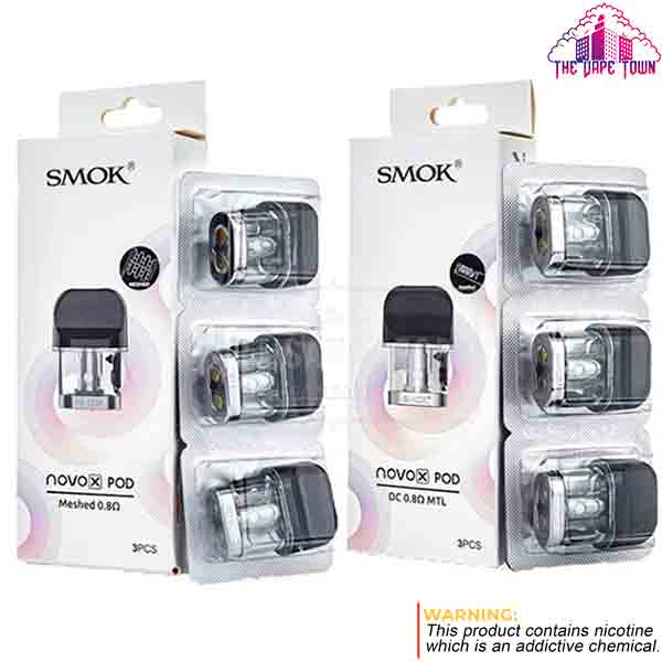 SMOK Novo X Replacement Cartridge Pod - 0.8ohms