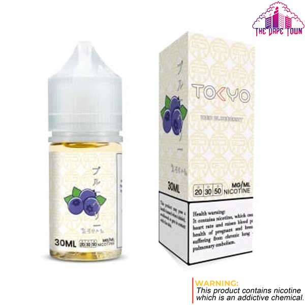 Tokyo Classic Blueberry iced Salt Nic - 30ml