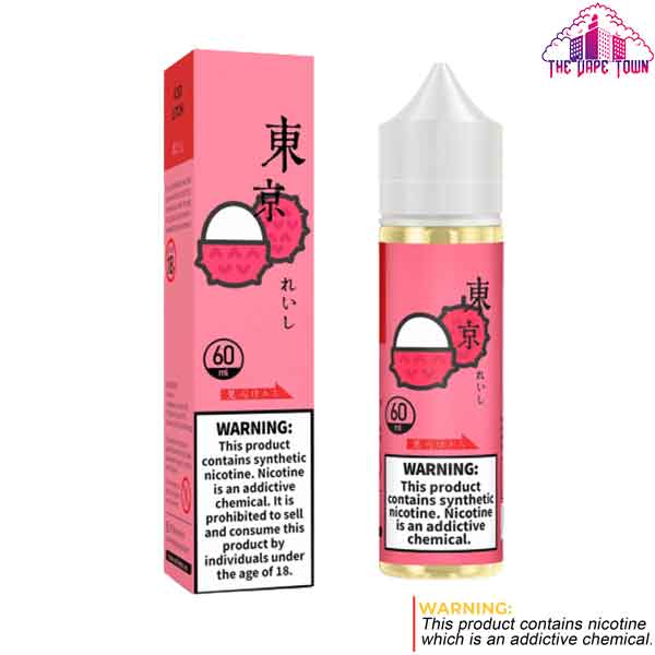 Tokyo Iced Lychee Freebase - 60ml The Vape Town Tokyo Iced Lychee Freebase - 60ml The Vape Town