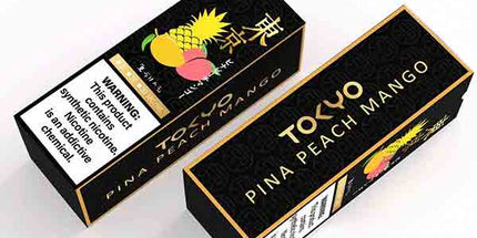 Tokyo Golden Series Pina Peach Mango ice Nic Salt - 30ml