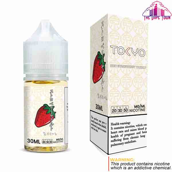 Tokyo Iced Strawberry Yakult Salt Nic - 30ml