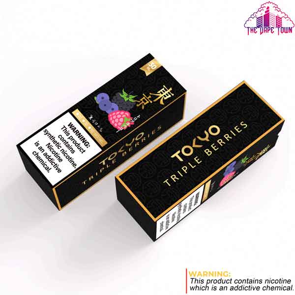 Tokyo Golden Series Triple Berries ice  Salt Nic - 30ml
