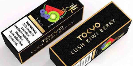 Tokyo Golden Series Lush Kiwi Berry ice Nic Salt - 30ml
