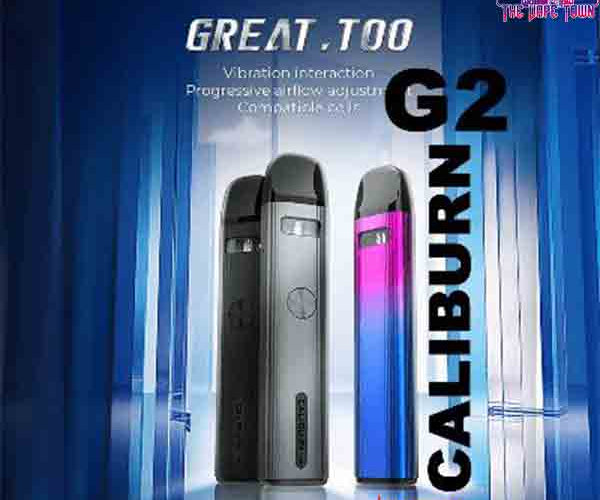 Uwell Caliburn G2 Pod System Kit With 690mAh Battery - 2ml The Vape Town Uwell Caliburn G2 Pod System Kit With 690mAh Battery - 2ml The Vape Town