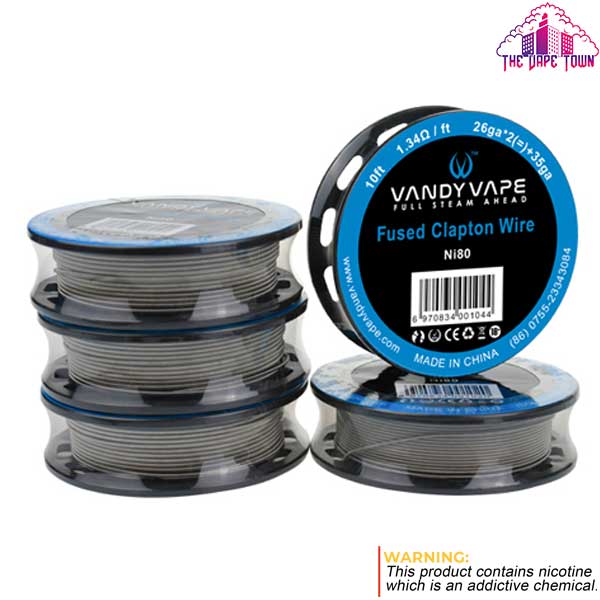 Vandy Vape Fused Clapton SS316L Wire - 10ft