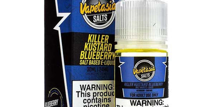 Vapetasia Killer Custard Blueberry Salt Nic 24mg - 30ml
