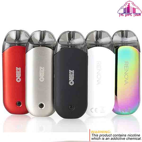 Vaporesso Renova Zero With Colorful LED Pod Kit - 650mah Battery