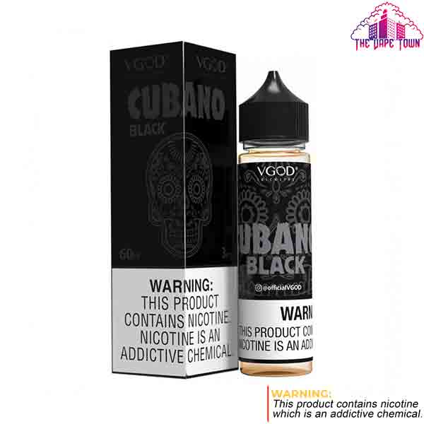 VGOD Cubano Black Freebase - 60ml