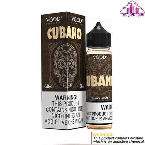 VGOD Cubano Rich Creamy Cigar Freebase  - 60ml