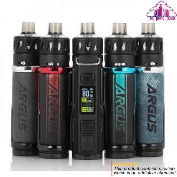 Voopoo Argus Pro Pod Kit System 5-80W - 3000mAh Battery The Vape Town Voopoo Argus Pro Pod Kit System 5-80W - 3000mAh Battery The Vape Town