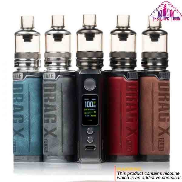 Voopoo Drag X Plus 5-100W Pod Mod Kit – 5.5ml Capacity Tank