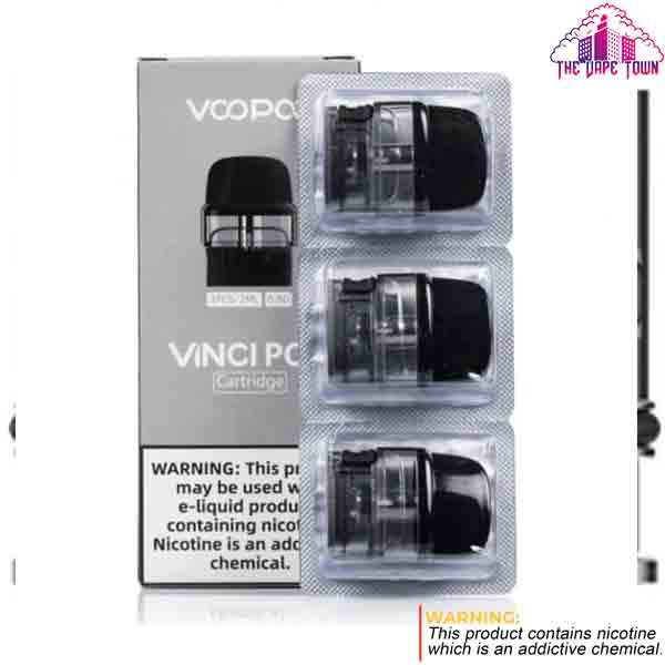 Voopoo Vinci 0.8/1.2ohm Replacement Cartridge Pod - 2ml