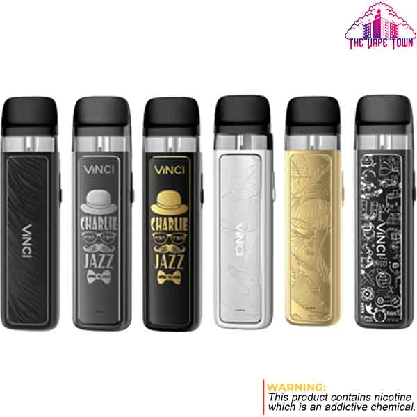 Voopoo Vinci Pod Kit Royal Edition - 800mAh Battery The Vape Town Voopoo Vinci Pod Kit Royal Edition - 800mAh Battery The Vape Town