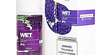 Wet Liquids Grapes Freebase E-liquid 3mg - 100ml