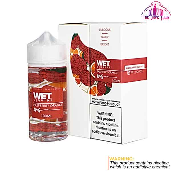 Wet Liquids Raspberry Orange E-liquid 3mg - 100ml