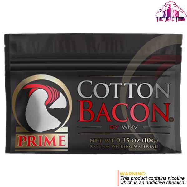 Wick N Vape Cotton Bacon Prime - 10 Strips